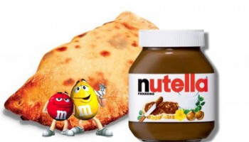 PIZZA NUTELLA SMARTIE'S